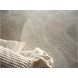 Mitomo Hand-Tufted Wool/Bamboo Silk Pearl 8'x10' Area Rug