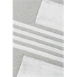 Metro Velvet Hand-Knotted Wool/Viscose Silver 4'x6' Area Rug