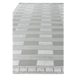 Metro Velvet Hand-Knotted Wool/Viscose Silver 4'x6' Area Rug