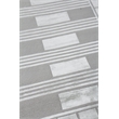 Metro Velvet Hand-Knotted Wool/Viscose Silver 4'x6' Area Rug