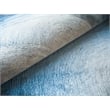 Mitomo Hand-Tufted Wool/Bamboo Silk Gray/Blue 8'x10' Area Rug