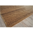 Metro Velvet Hand-Knotted Wool/Viscose Beige 9'x10' Area Rug