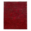 Milano Velvet Hand-Tufted Wool/Viscose Red 12'x15' Area Rug