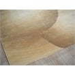 Mitomo Hand-Tufted Wool/Bamboo Silk Light Beige/Ivory 6'x9' Area Rug