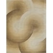 Mitomo Hand-Tufted Wool/Bamboo Silk Light Beige/Ivory 6'x9' Area Rug