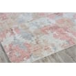 Mineral Handloomed Wool/Bamboo Silk Red Orange 10'x14' Area Rug