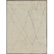Mojave Hand-Knotted New Zealand Wool Ivory/Espresso 12'x15' Area Rug
