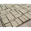 Mojave Hand-Knotted New Zealand Wool Ivory/Espresso 10'x14' Area Rug
