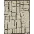 Mojave Hand-Knotted New Zealand Wool Ivory/Espresso 10'x14' Area Rug