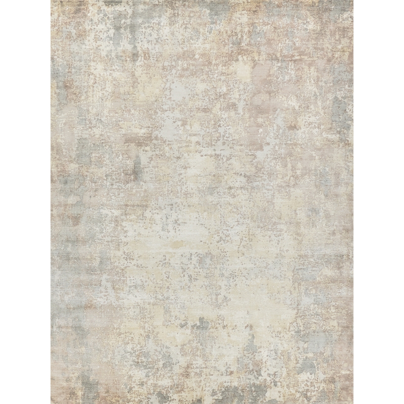 Murano Handloomed Wool/Bamboo Silk Nutshell 8'x10' Area Rug