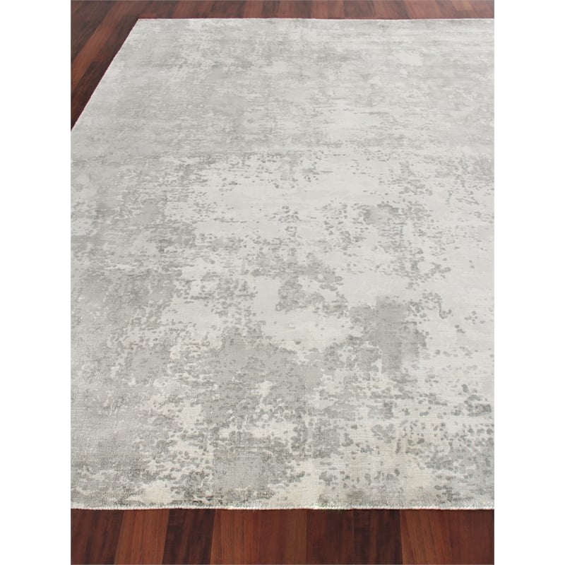 Murano Handloomed Wool/Bamboo Silk Metallic 10'x14' Area Rug