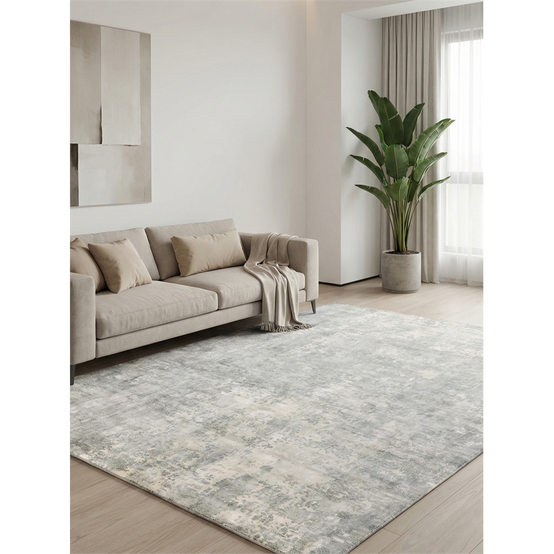 Murano Handloomed Wool/Bamboo Silk Metallic 10'x14' Area Rug