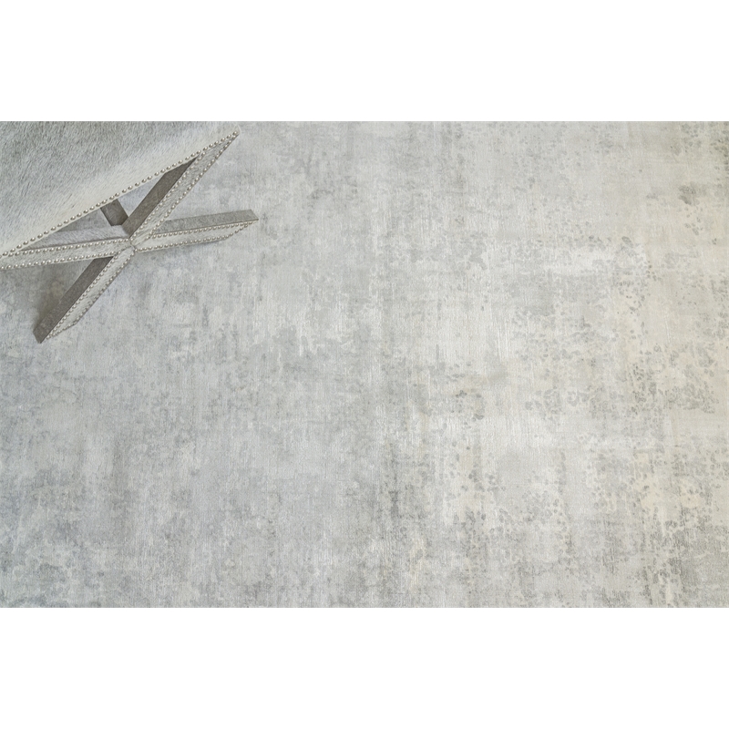 Murano Handloomed Wool/Bamboo Silk Metallic 12'x15' Area Rug