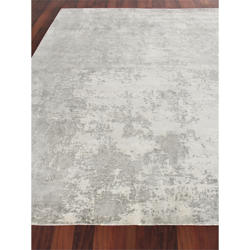 Murano Handloomed Wool/Bamboo Silk Metallic 5'x8' Area Rug