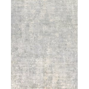 Murano Handloomed Wool/Bamboo Silk Metallic 6'x9' Area Rug