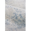 Murano Handloomed Wool/Bamboo Silk Silver/Blue 10'x14' Area Rug