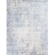 Murano Handloomed Wool/Bamboo Silk Silver/Blue 12'x15' Area Rug