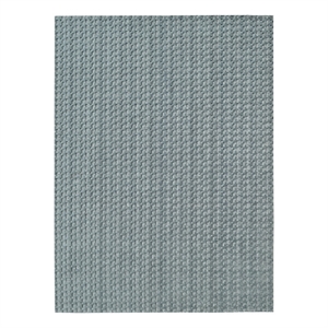 Monroe Handloomed New Zealand Wool Blue 9'x12' Area Rug