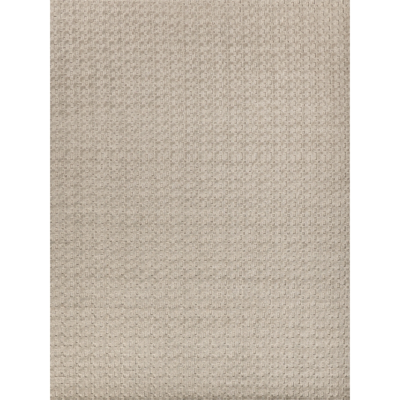 Monroe Silk Handloomed Bamboo Silk Light Gray 6'x9' Area Rug
