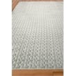 Monroe Silk Handloomed Bamboo Silk Light Green 12'x15' Area Rug