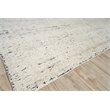 Montero Handloomed Wool/Pet Yarn Ivory/Navy 2'x3' Area Rug