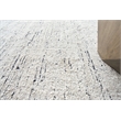 Montero Handloomed Wool/Pet Yarn Ivory/Navy 2'x3' Area Rug