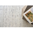 Montero Handloomed Wool/Pet Yarn Ivory/Navy 2'x3' Area Rug