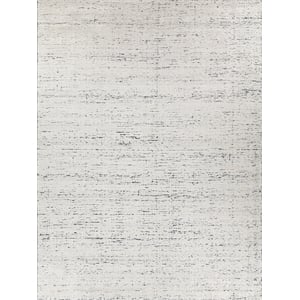 Montero Handloomed Wool/Pet Yarn Ivory/Navy 2'x3' Area Rug