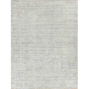 Montero Handloomed Wool/Pet Yarn Silver/Gray 10'x14' Area Rug