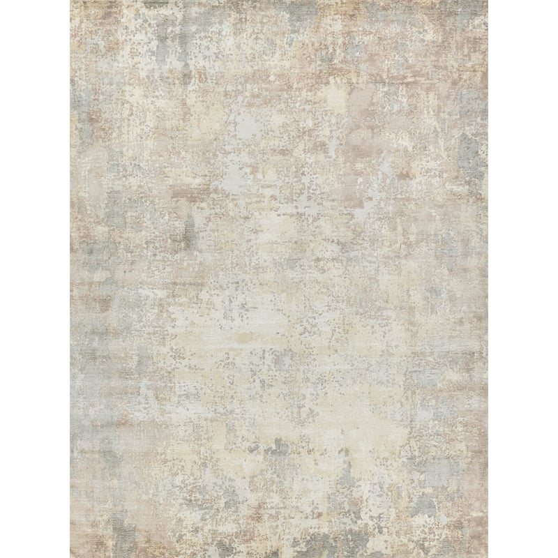Murano Handloomed Wool/Bamboo Silk Nutshell 10'x14' Area Rug