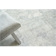 Murano Handloomed Wool/Bamboo Silk Silver 9'x12' Area Rug