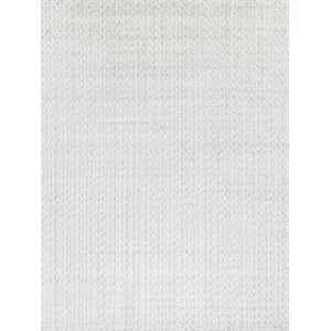Monroe Silk Handloomed Bamboo Silk Ivory 9'x12' Area Rug