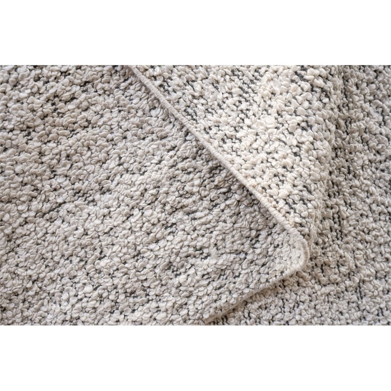 Morello Handloomed Pet Ivory/Dark Gray 12'x15' Area Rug