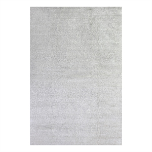 Mosaic Hand-Knotted Bamboo Silk Ivory 14'x18' Area Rug