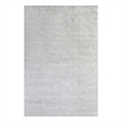 Mosaic Hand-Knotted Bamboo Silk Ivory 9'x12' Area Rug