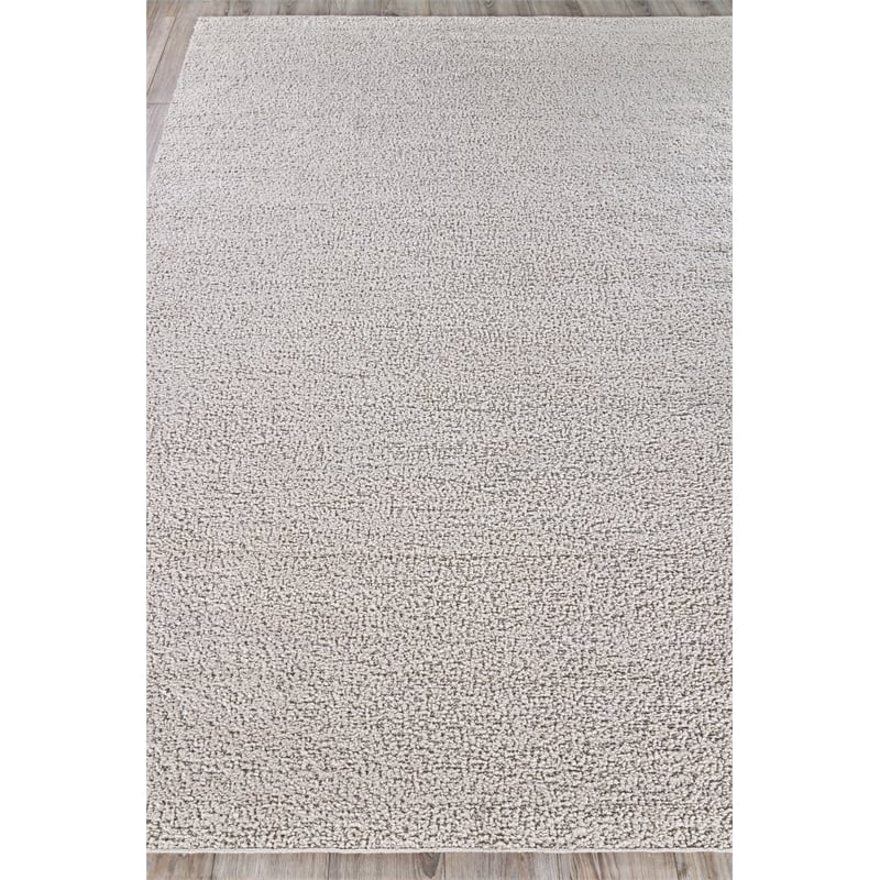 Morello Handloomed Pet Ivory/Gray 12'x15' Area Rug