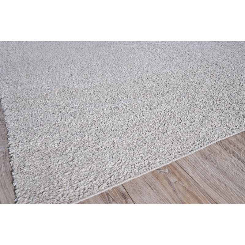 Morello Handloomed Pet Ivory/Gray 14'x18' Area Rug