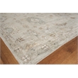 Museum Hand-Knotted Bamboo Silk Silver 10'x14' Area Rug