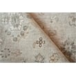Museum Hand-Knotted Bamboo Silk Silver 14'x18' Area Rug