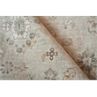 Museum Hand-Knotted Bamboo Silk Silver 6'x9' Area Rug