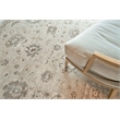 Museum Hand-Knotted Bamboo Silk Silver 8'x10' Area Rug