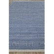 Naples Flatweave Pet Ivory/Blue 5'x8' Area Rug