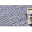 Naples Flatweave Pet Ivory/Blue 5'x8' Area Rug
