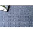 Naples Flatweave Pet Ivory/Blue 9'x12' Area Rug