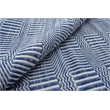 Naples Flatweave Pet Ivory/Blue 9'x14' Area Rug