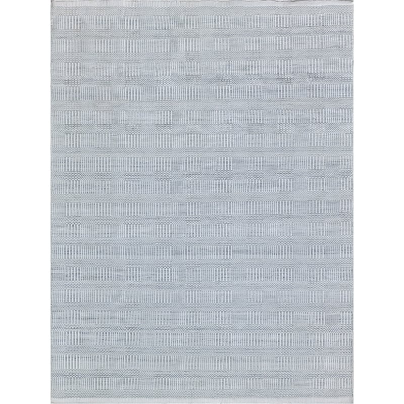 Naples Flatweave Pet Light Silver 4'x6' Area Rug