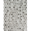 Natural Hide Hand-Tufted Leather Hide Gray/Silver 8'x11' Area Rug