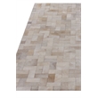 Natural Hide Hand-Tufted Leather Hide Ivory 10'x13' Area Rug