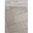 Natural Hide Hand-Tufted Leather Hide Ivory 10'x13' Area Rug