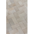 Natural Hide Hand-Tufted Leather Hide Ivory 10'x13' Area Rug